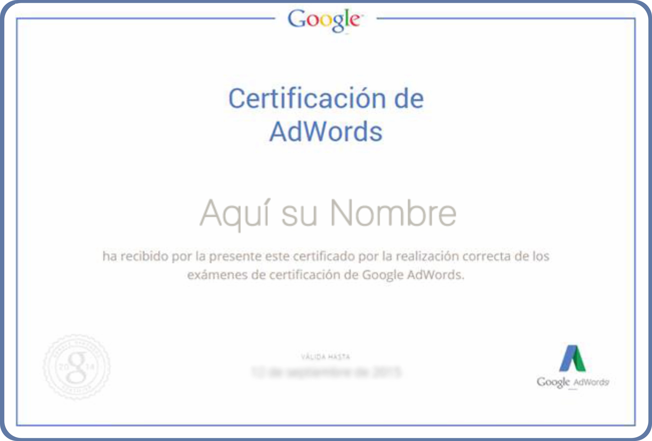 Preparación para certificación en Google Ads